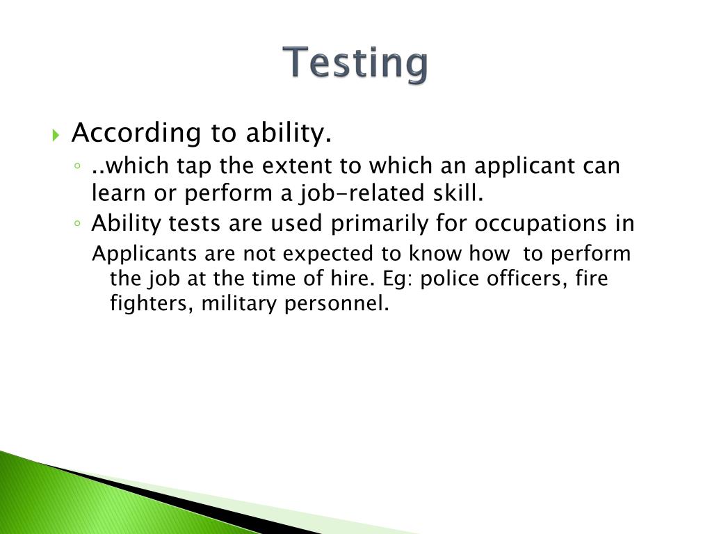 PPT - Personnel Psychology: Employee Selection PowerPoint Presentation ...