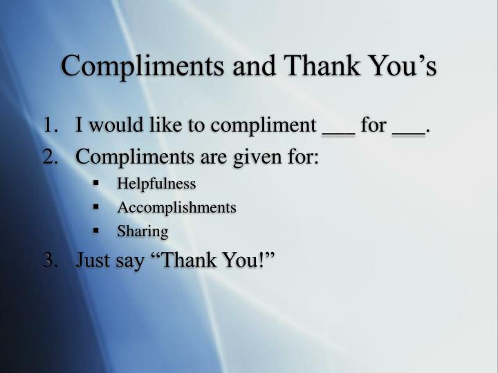 Thank You For The Compliment 8 Ways To Gracefully Receive A Compliment