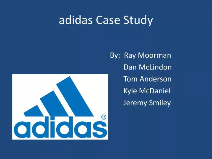 PPT - adidas Case Study PowerPoint Presentation, free download - ID:3050552