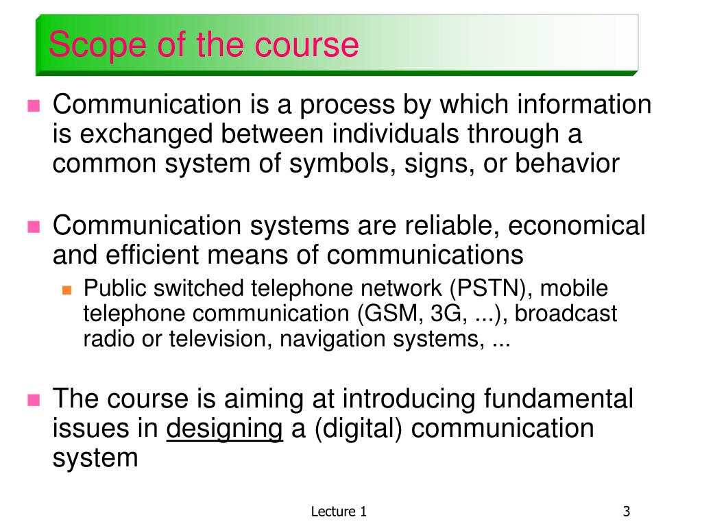 PPT - Digital Communication I: Modulation And Coding Course PowerPoint ...