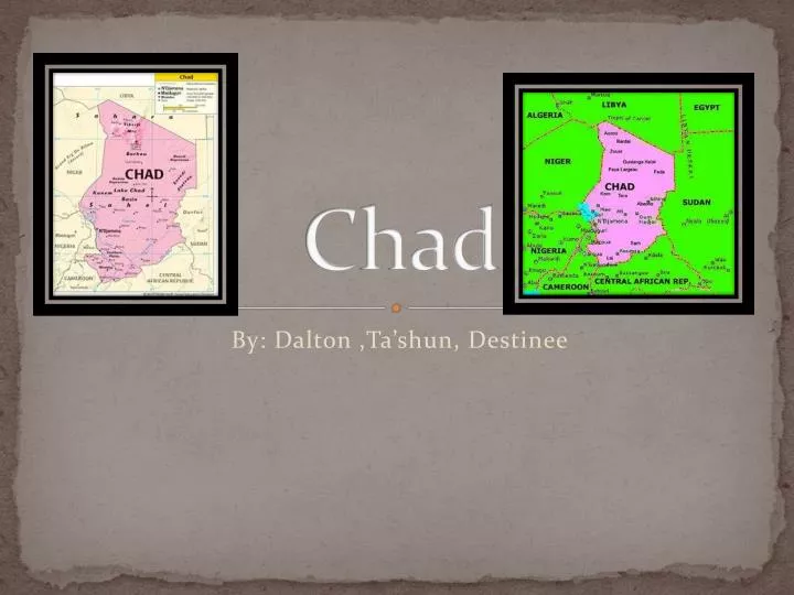 chad presentation chad presentation