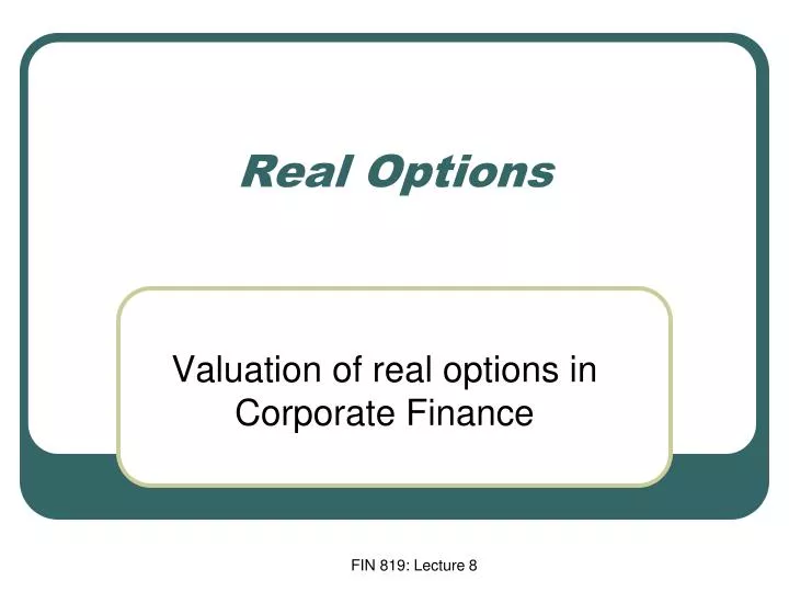 an applied course in real options valuation ebook an applied course in real options valuation ebook