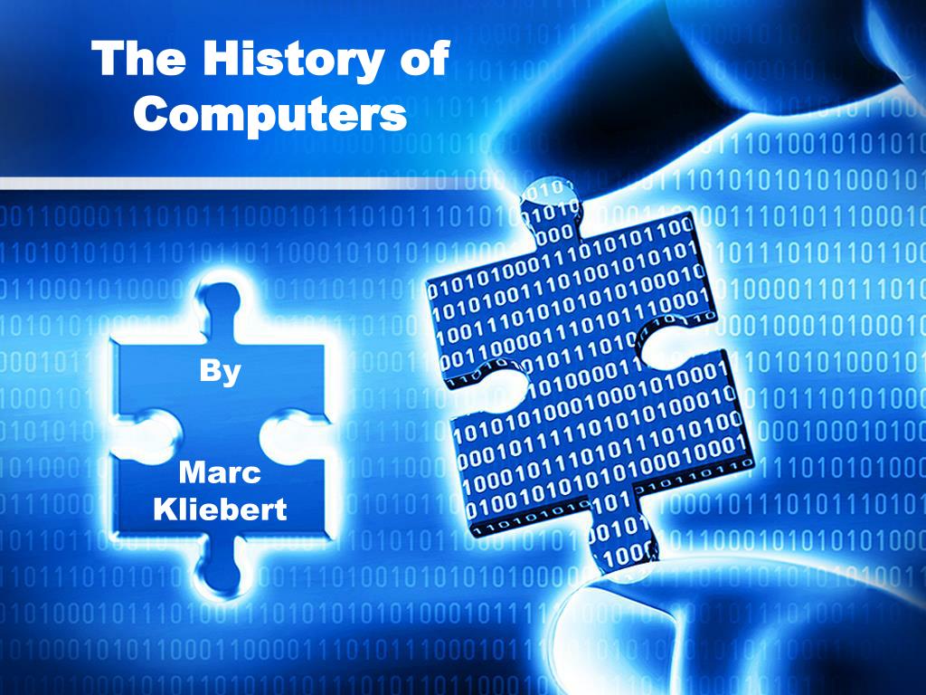 history of computer powerpoint presentation free download