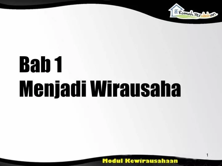 PPT - B ab 1 Menjadi Wirausaha PowerPoint Presentation ...