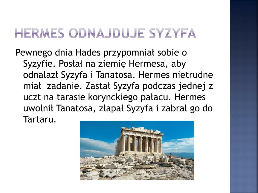 Mit O Syzyfie W Kilku Zdaniach PPT - Mit o Syzyfie PowerPoint Presentation, free download - ID:3056423