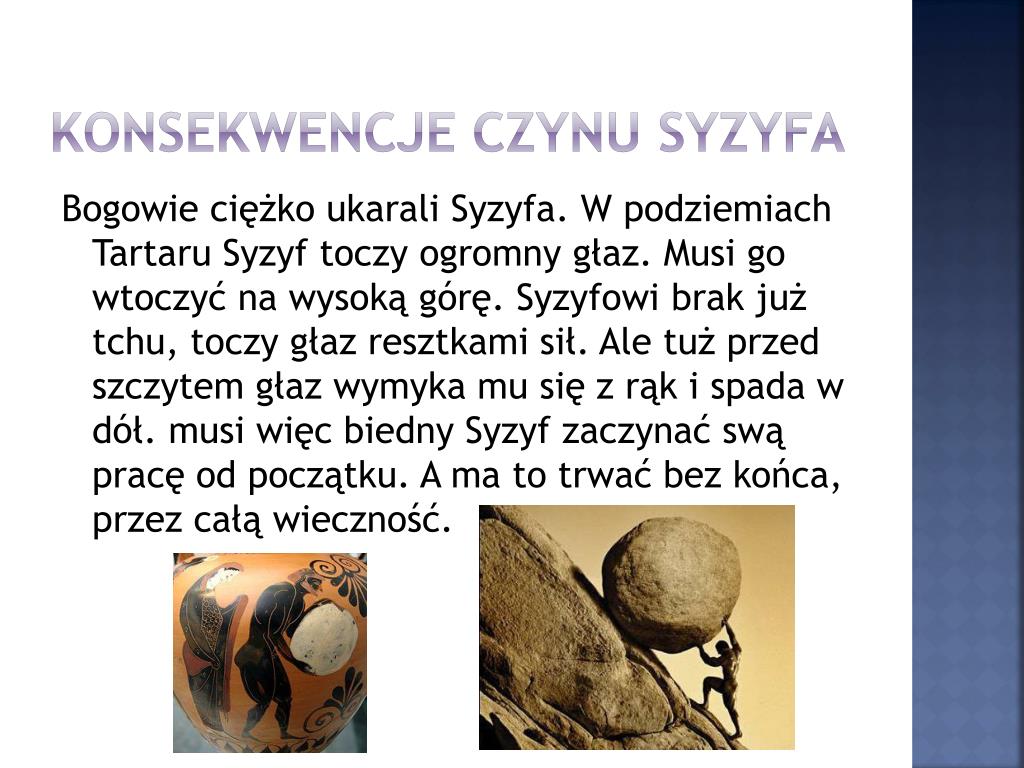 Mit O Syzyfie W Kilku Zdaniach PPT - Mit o Syzyfie PowerPoint Presentation, free download - ID:3056423
