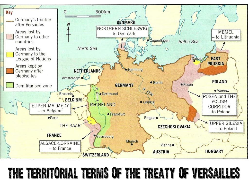 PPT Describe Germany s Territorial Losses In The Treaty Of Versailles 