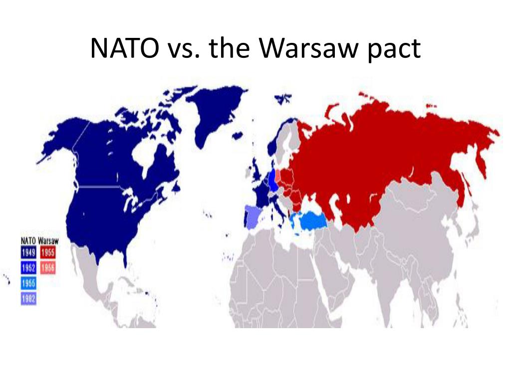 Нато и ссср отношения. НАТО И ОВД карта. НАТО И Варшавский договор. НАТО И Варшавский договор карта.