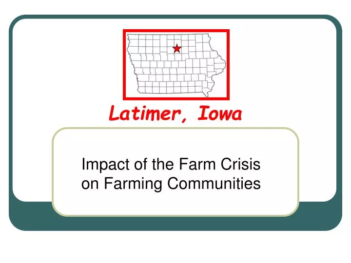 PPT Latimer, Iowa PowerPoint Presentation, free download ID3061355