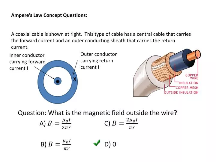 PPT - Ampere's Law Concept Questions: PowerPoint Presentation, free  download - ID:3062214