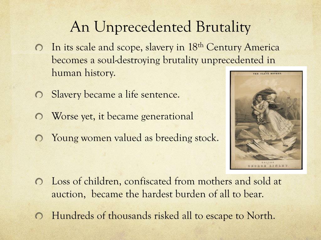 Effects Of Slavery In Toni Morrisons Beloved