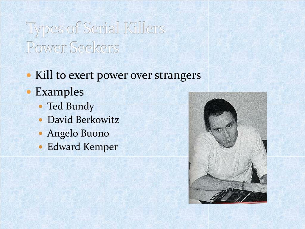 examples of thrill seeking serial killers examples of thrill seeking serial killers