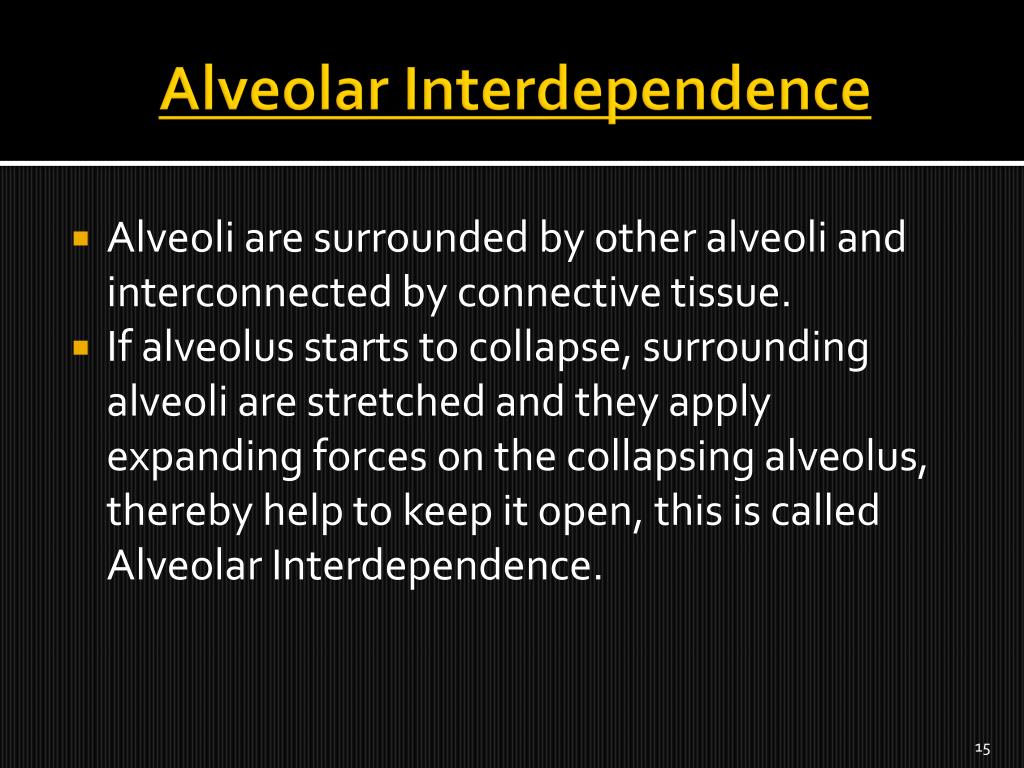 PPT Elasticity of Lungs, Compliance, Alveolar Surface Tension