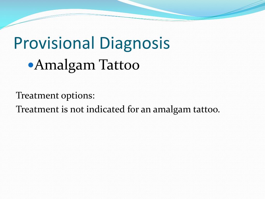 Macular Pigmented Oral Mucosal Lesions An Amalgam Tattoo Case Report   Dentistry Today