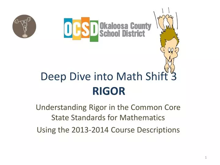 PPT Deep Dive into Math Shift 3 RIGOR PowerPoint Presentation, free