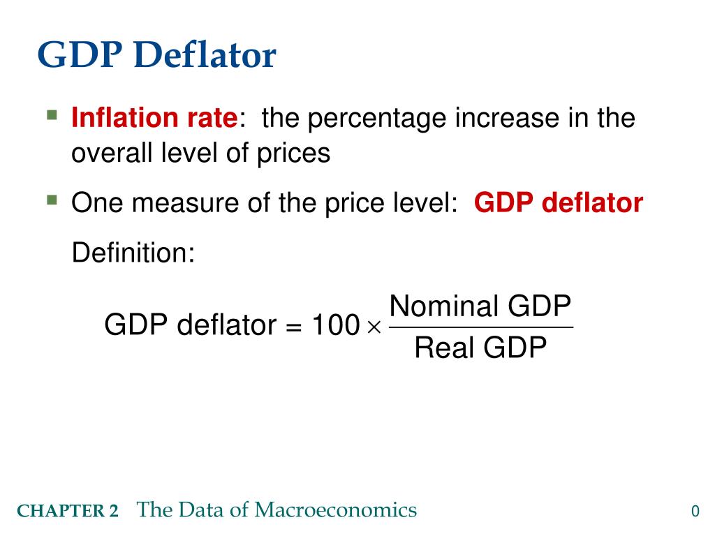 PPT - GDP Deflator PowerPoint Presentation, free download - ID:3066254