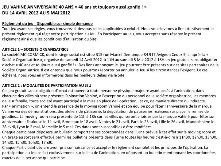 Le Plus Rapide Powerpoint Anniversaire 40 Ans