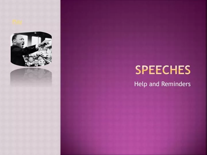 speech and thought presentation ppt