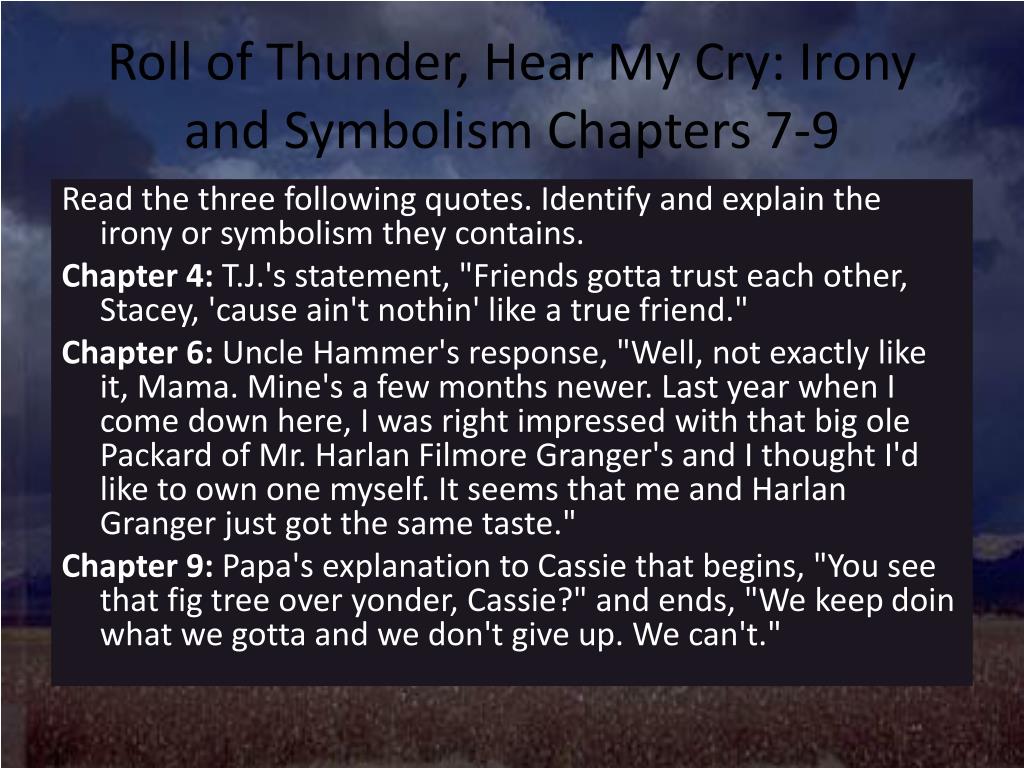 Ppt - Roll Of Thunder, Hear My Cry Powerpoint Presentation, Free Download - Id:3068118