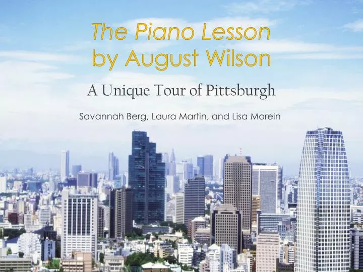 the piano august wilson
