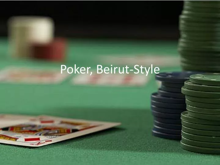 PPT Poker, BeirutStyle PowerPoint Presentation, free download ID