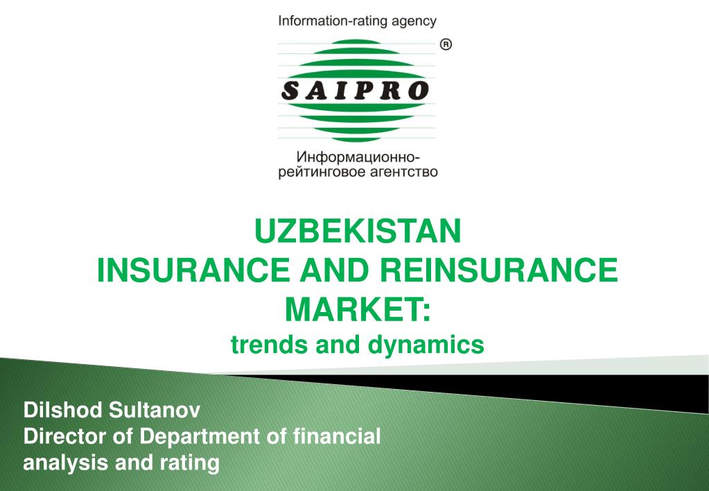 PPT UZBEKISTAN INSURANCE AND REINSURANCE MARKET trends and dynamics