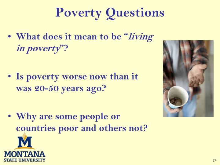critical thinking questions about poverty