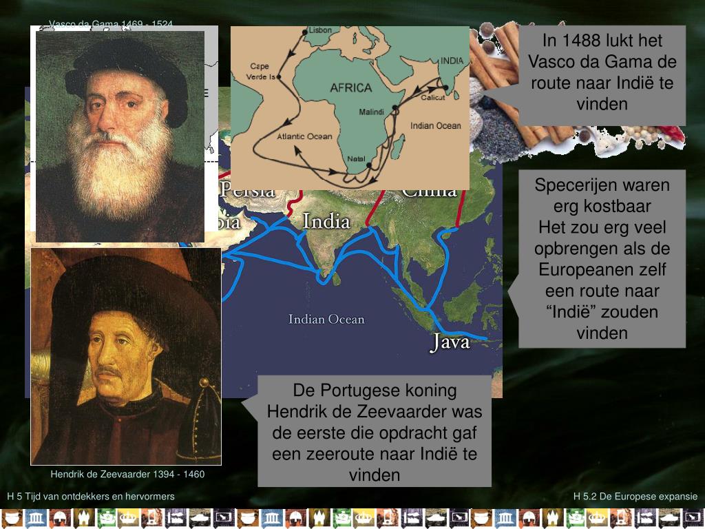 PPT - H 5 Tijd van ontdekkers en hervormers PowerPoint Presentation