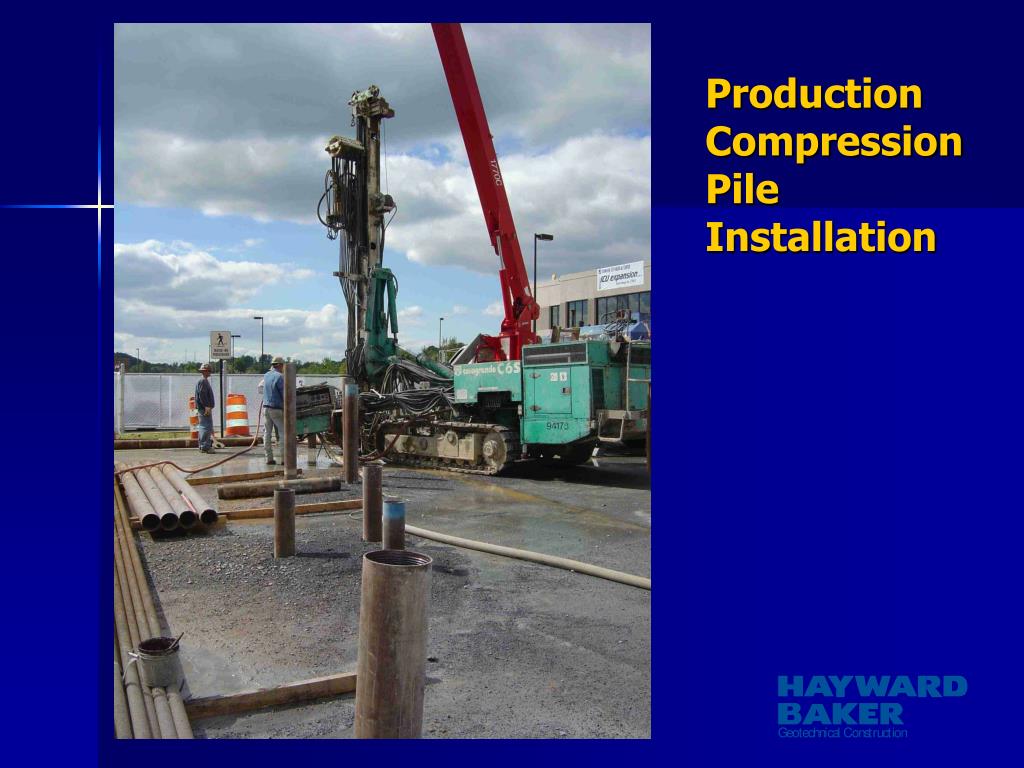 Compression Piling PPT - IWM 2004 Tokyo, Japan Micropile Foundations Johnson City Medical ...