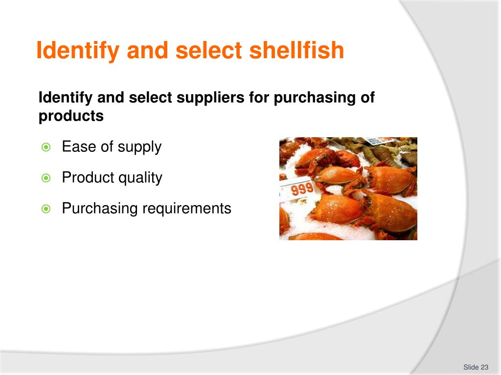 PPT PREPARE AND COOK SEAFOOD PowerPoint Presentation, free download