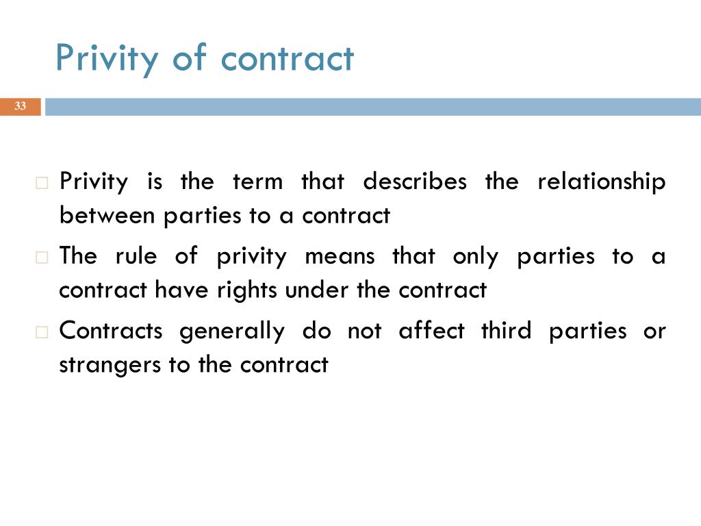 PPT Law of contract, agency and sale of goods PowerPoint Presentation