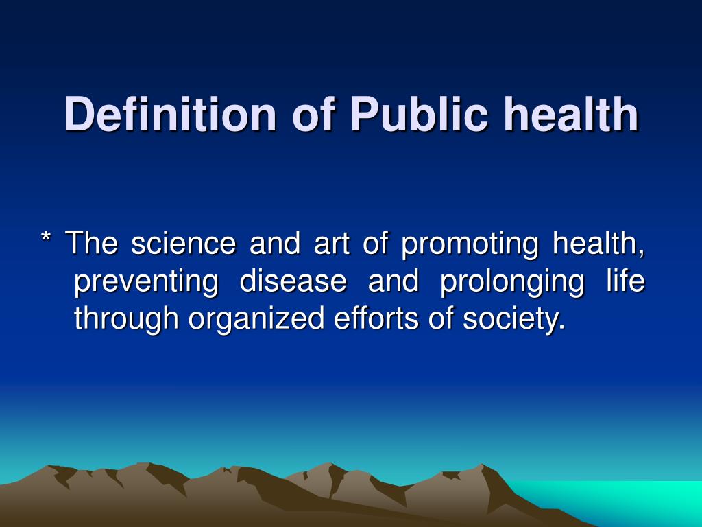 Health Definition.
