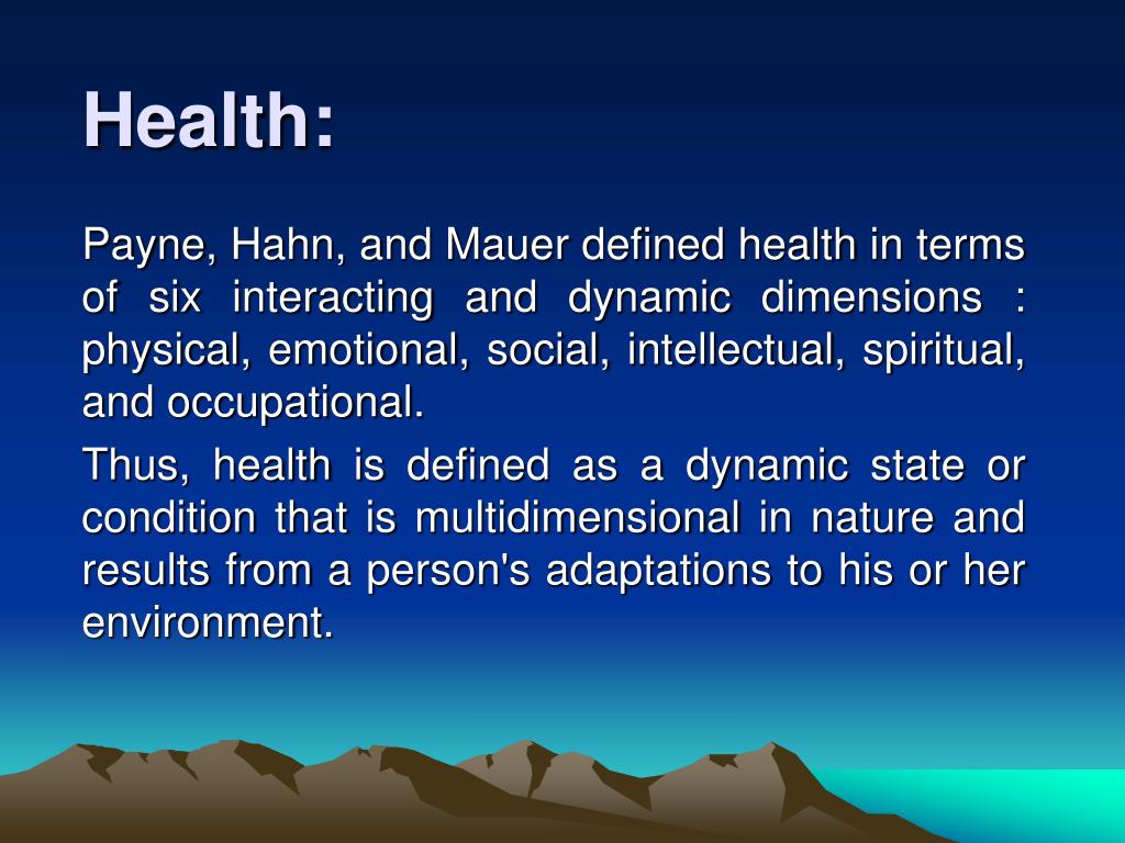 PPT - Definition of Public health PowerPoint Presentation, free ...