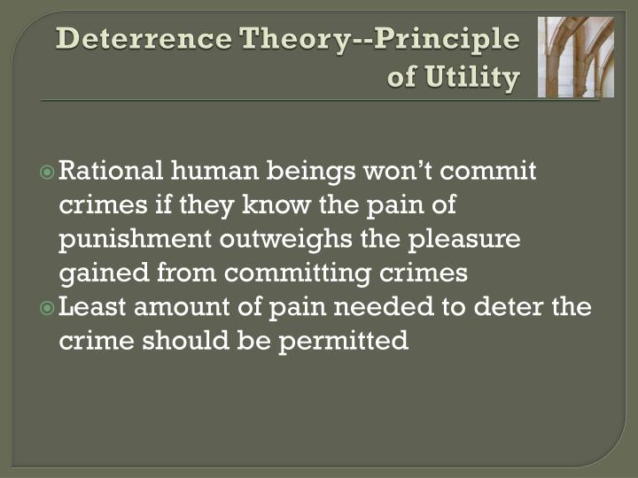 the different types of rationale to prevent criminals from committing a crime As the defendant, you and your criminal attorney will likely want to establish some sort of criminal defense to prevent a guilty verdict a criminal defense is a strategic argument that attempts to challenge the validity and sufficiency of the prosecutions evidence the prosecution is the party trying to prove the criminal charges against you affirmative criminal defense some criminal defenses attempt to strike down the prosecutions evidence by showing that it is false. the different types of rationale to prevent criminals from committing a crime As the defendant, you and your criminal attorney will likely want to establish some sort of criminal defense to prevent a guilty verdict a criminal defense is a strategic argument that attempts to challenge the validity and sufficiency of the prosecutions evidence the prosecution is the party trying to prove the criminal charges against you affirmative criminal defense some criminal defenses attempt to strike down the prosecutions evidence by showing that it is false.