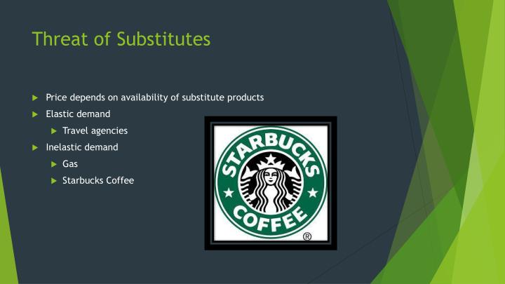 threat of substitutes product threat of substitutes product