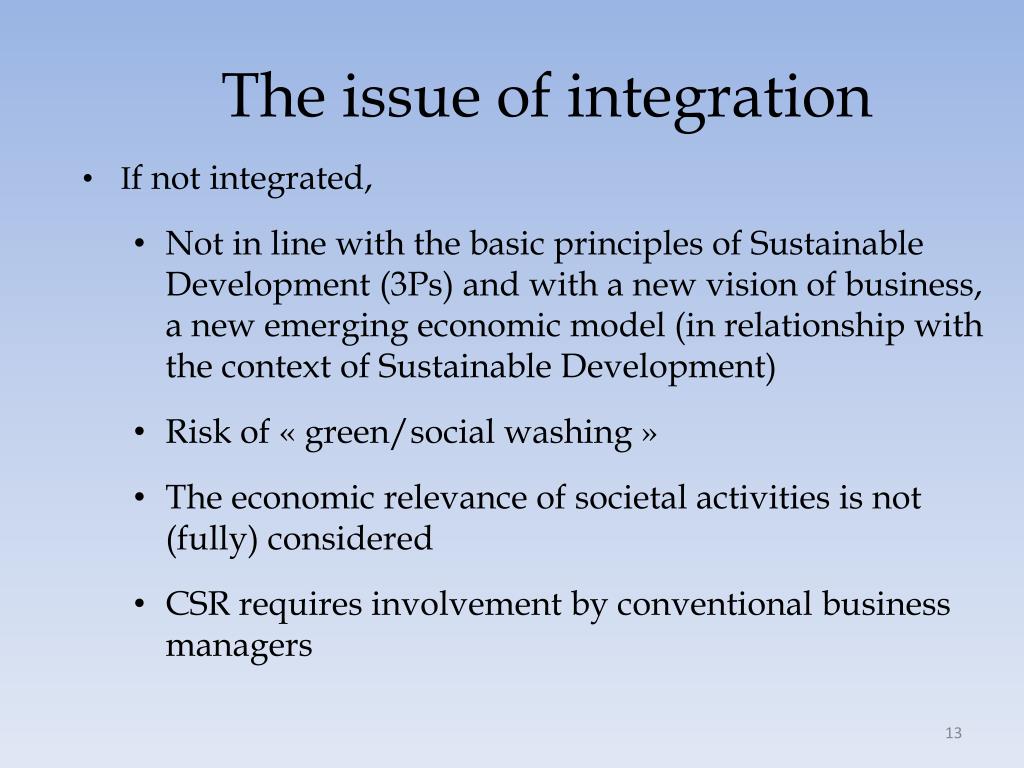 PPT - Responsible management CSR, Sustainability and Corporate Strategy ...