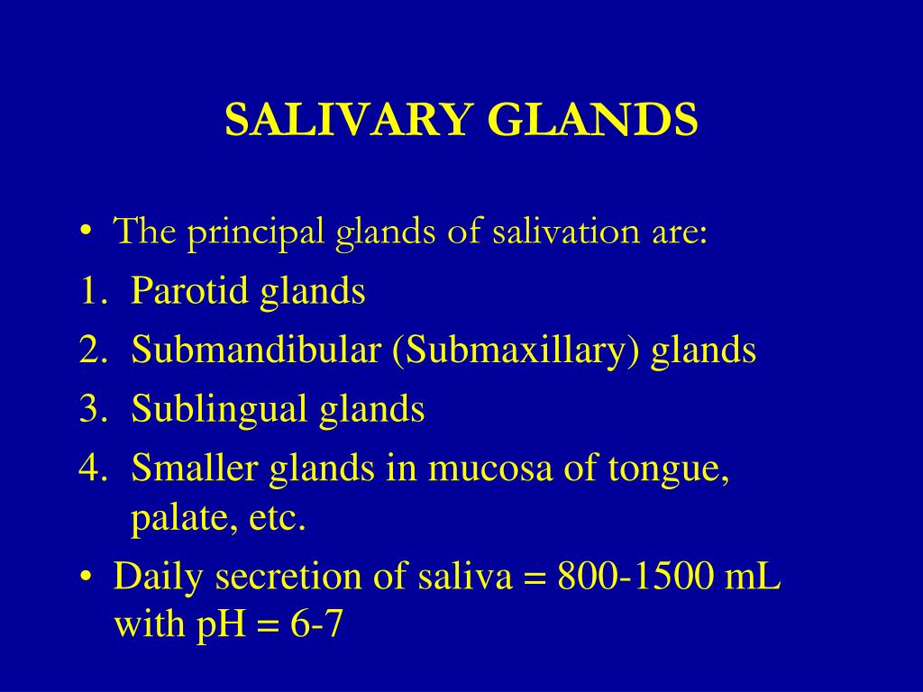 Secretory Functions of the Alimentary Tract Secretion of Saliva Biology Diagrams