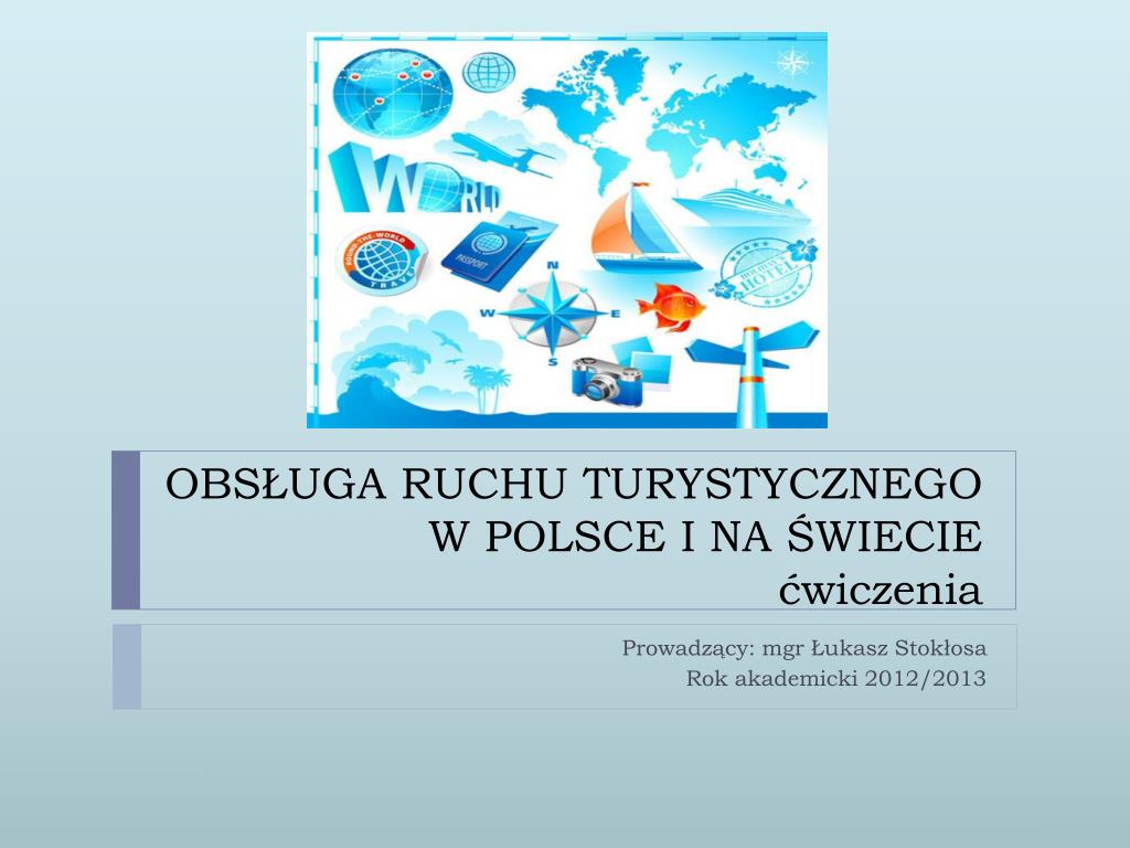 Pttk Biuro Obsługi Ruchu Turystycznego PPT - OBSŁUGA RUCHU TURYSTYCZNEGO W POLSCE I NA ŚWIECIE ćwiczenia