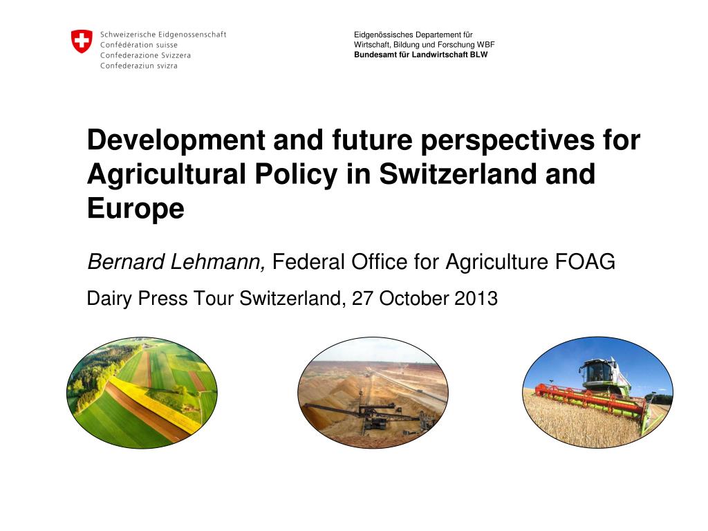 phd in agricultural economics in switzerland