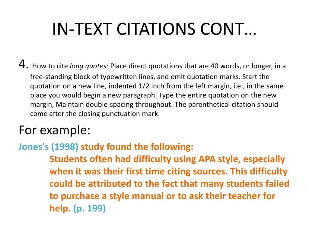 thesis direct citation