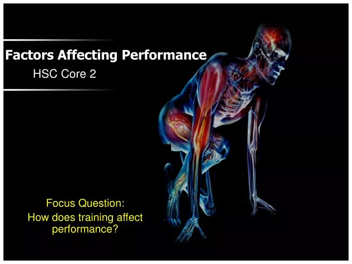 factors affecting performance n.