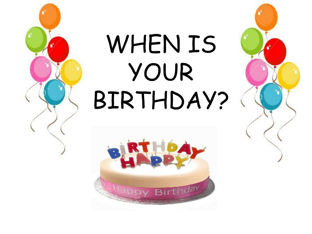 Ppt When Are The Girls Birthdays Powerpoint Presentation Free Download Id 3074769