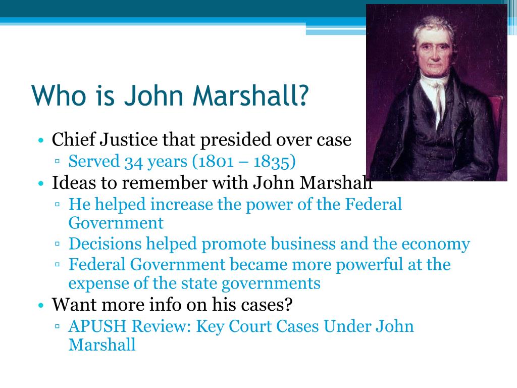 marshall court decisions apush