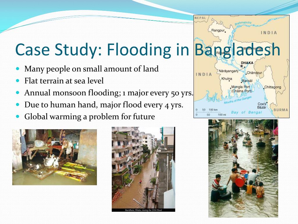 case study on flooding
