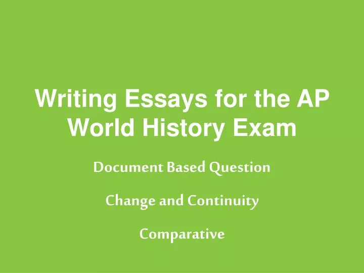 ap world history essay examples 2022