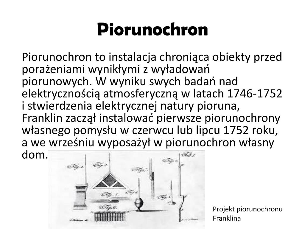 PPT - Wynalazki Benjamina Franklina PowerPoint Presentation, free download  - ID:3078123