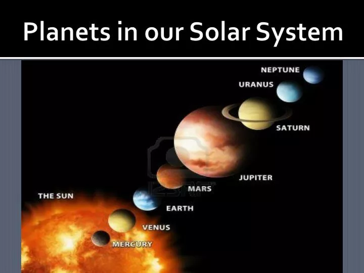 The Solar System Presentation Template For Powerpoint And