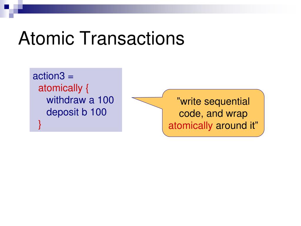 atomic transaction definition atomic transaction definition