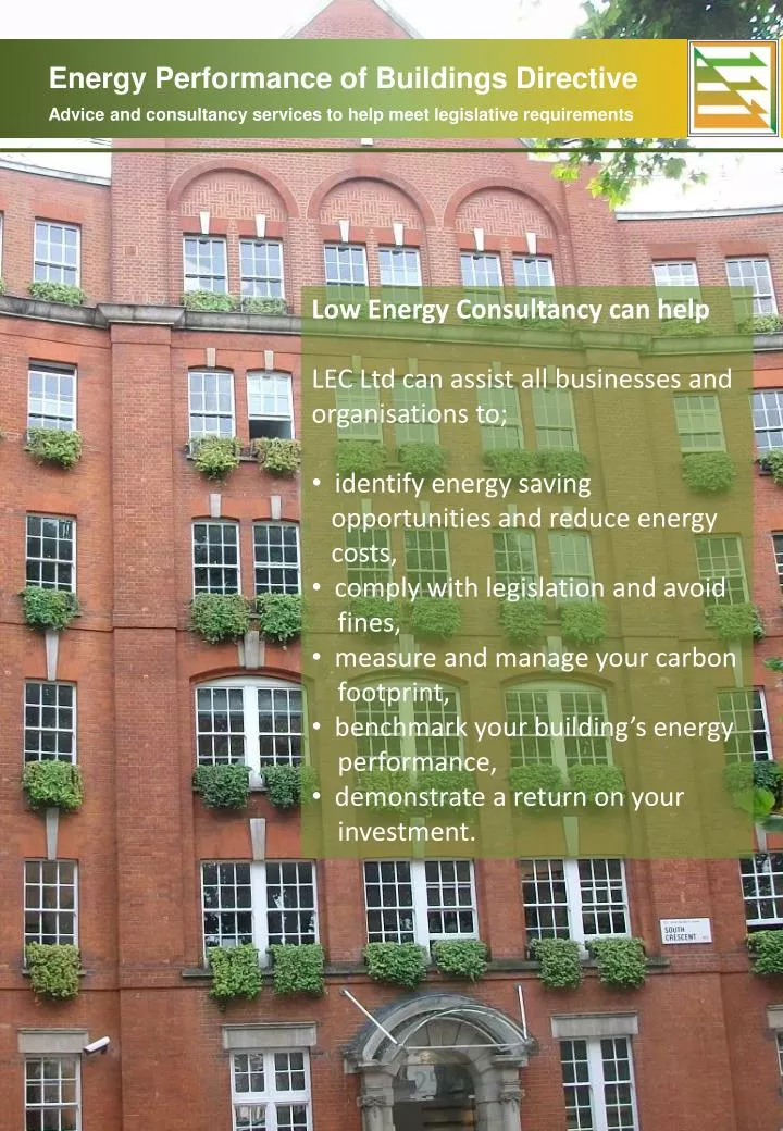 PPT Energy Performance of Buildings Directive PowerPoint Presentation