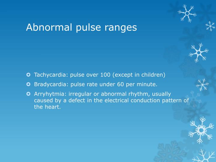 normal pulse normal pulse